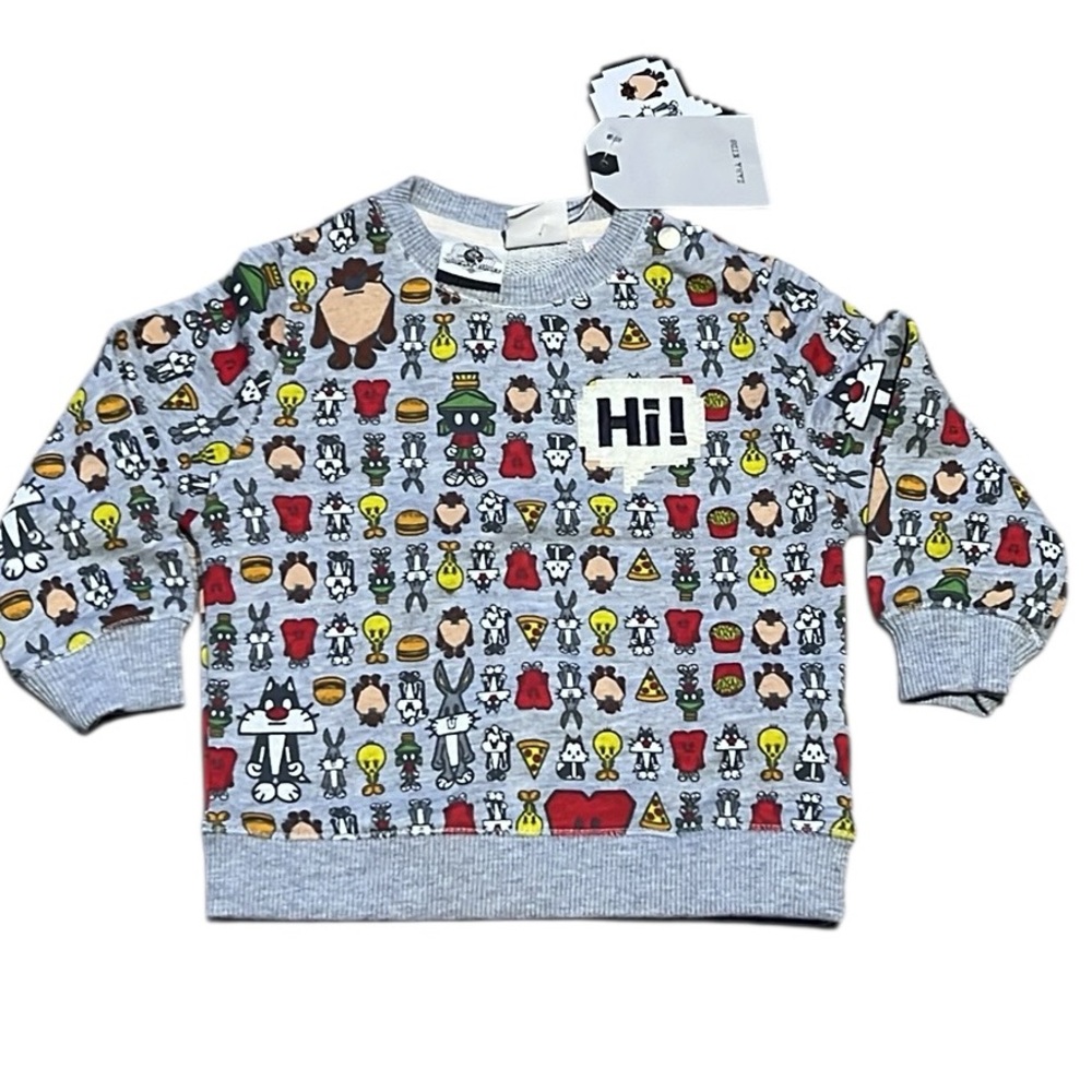 Zara X Looney Tunes AOP Sweatshirt
